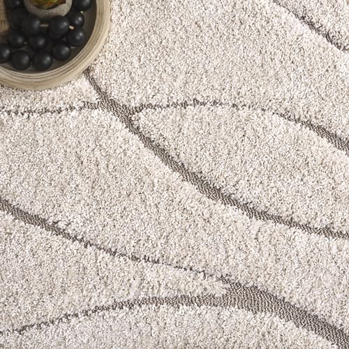 SAFAVIEH Florida Shag Collection Tapete 9'x12' Beige miniatura 6
