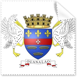 Barthelemy Asia National Emblem Cleaning Cloth Phone Screen Glasses Cleaner 5pcs