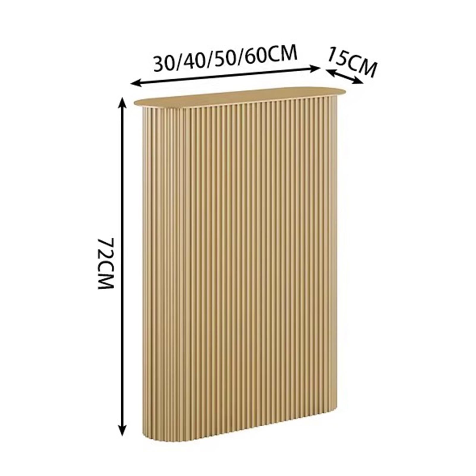 Metalowe nogi meblowe, wymienna nóżka do biurka, metalowe nogi stolika kawowego o regulowanej wysokości, nogi ławki do mebli biurowych do domowego biura (B-pomarańczowy, 20x72cm)