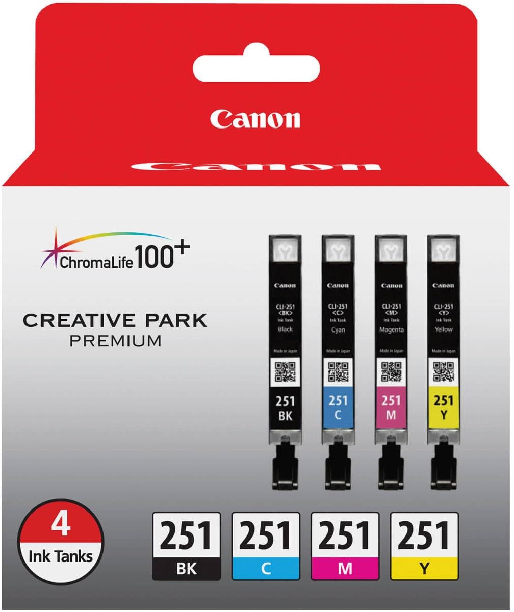 Canon PIXMA iX6820 Wireless Inkjet Business Printer, Bundle with Color Ink Pack