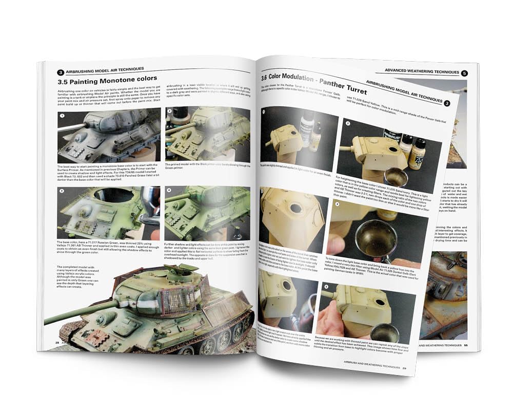 Vallejo Airbrush & Weathering Techniques Book - Image 3