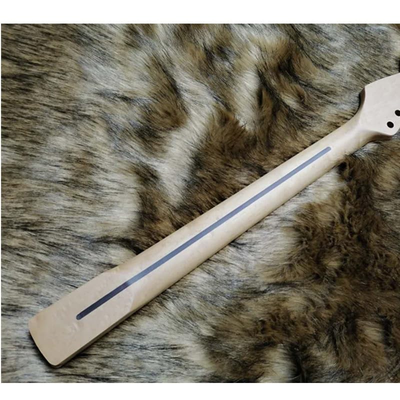 Strumenti musicali Guitarra con manico for chitarra elettrica in acero intarsio a 22 tasti