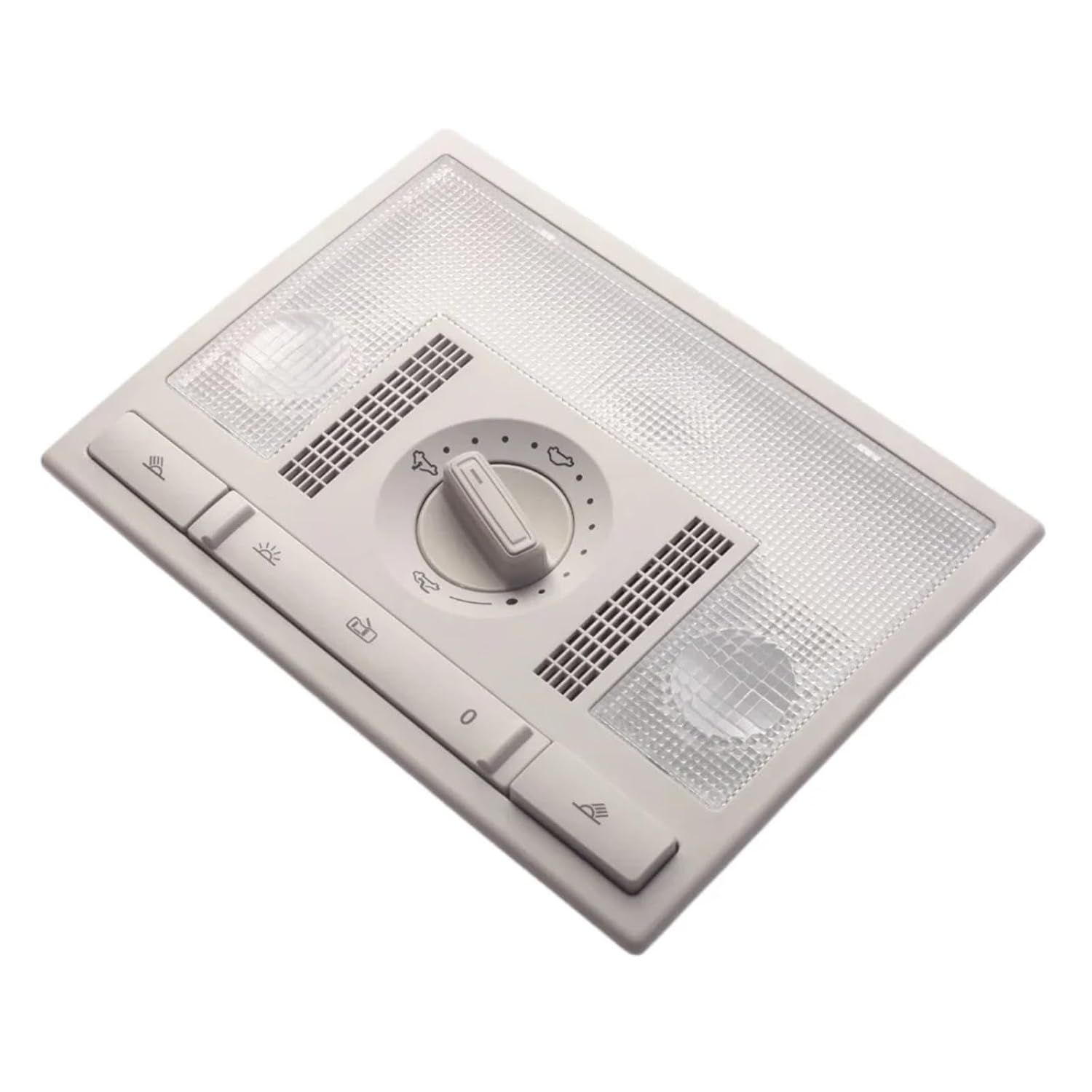 6Q0947105 Car Interior Reading Light Lamp Switch，Compatible for VW Polo(Grey with sunroof)