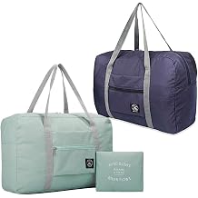 2er Pack Faltbare Reisetasche wasserdichte Handgep cktasche leichte Reisetasche f r Sport Fitness Urlaub