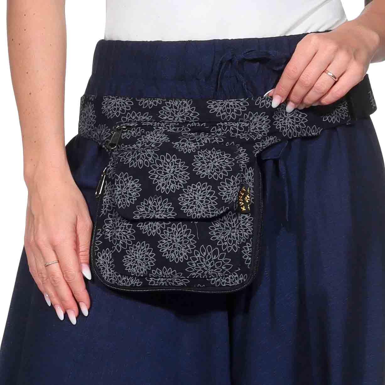 Kunst und Magie Hüfttasche Bauchtasche Gürteltasche Bauchgurt Festivaltasche Gassi-Tasche Goa