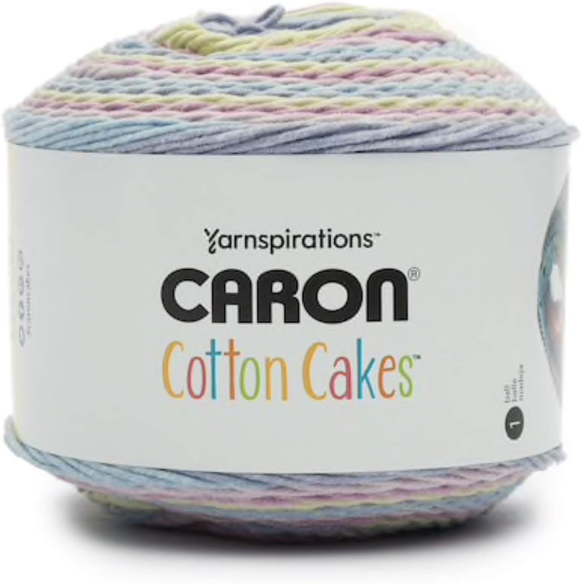 CaronCotton Cakes Self Striping Yarn 530 yd/485 m 8.8 oz/250 g (Sunset Dreams)
