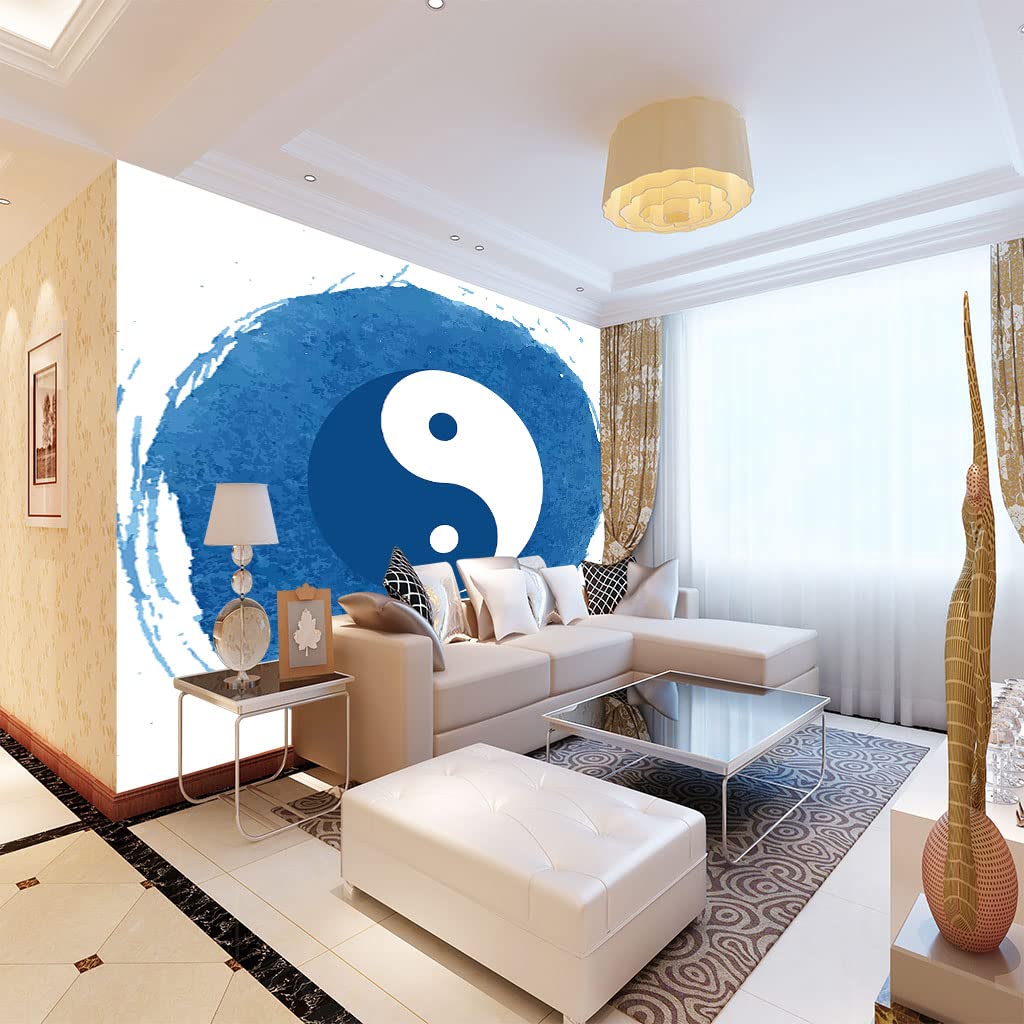 Maison terne ? Habillez vos grands murs vides avec ce papier peint panoramique Yin et Yang