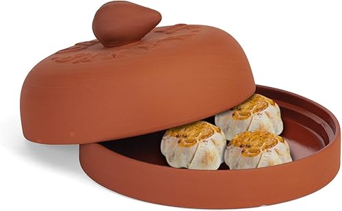 Fox Run Panadero de ajo, 7 pulgadas, Terra Cotta