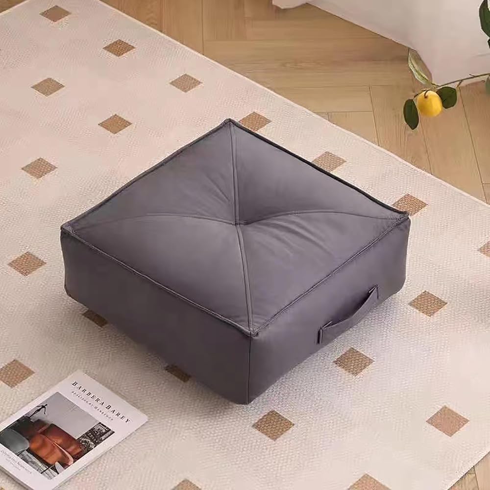 Coussin de sol carré pour votre terrasse et vos moments de détente au balcon