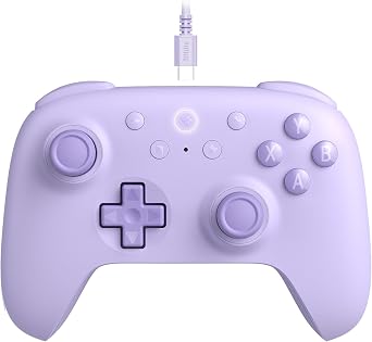 Controle 8Bitdo Ultimate 2C Wired Hall Effect - Roxo