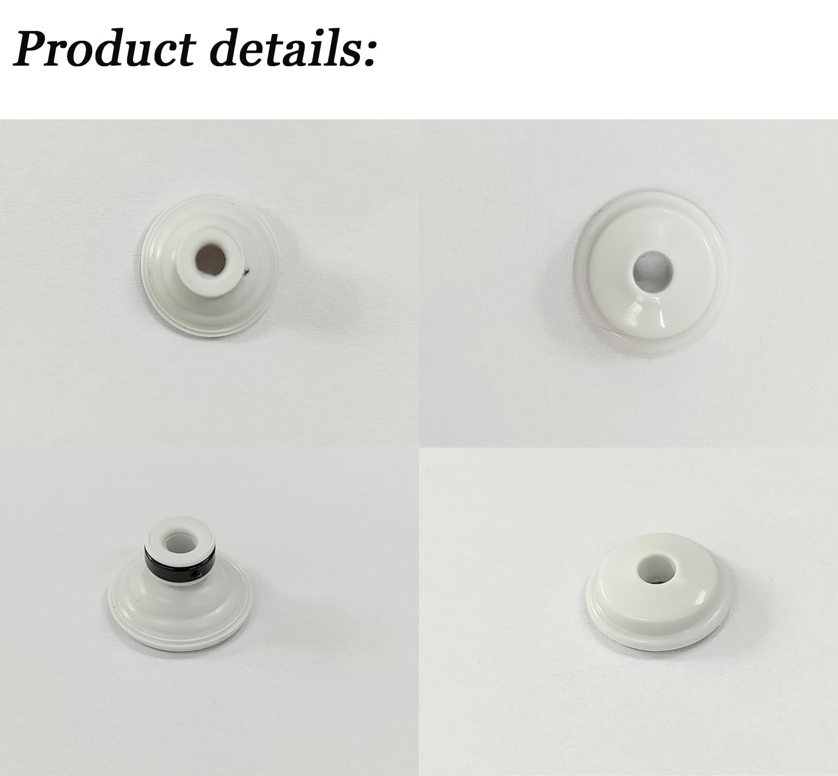 Piezas de sellado de goma para cepillo de dientes eléctrico mejoradas, se adapta a HX2400, HX6210, HX6300, HX6700, HX6800, HX7500, HX9100, HX9700, HX9900, piezas de repuesto para cepillo de dientes
