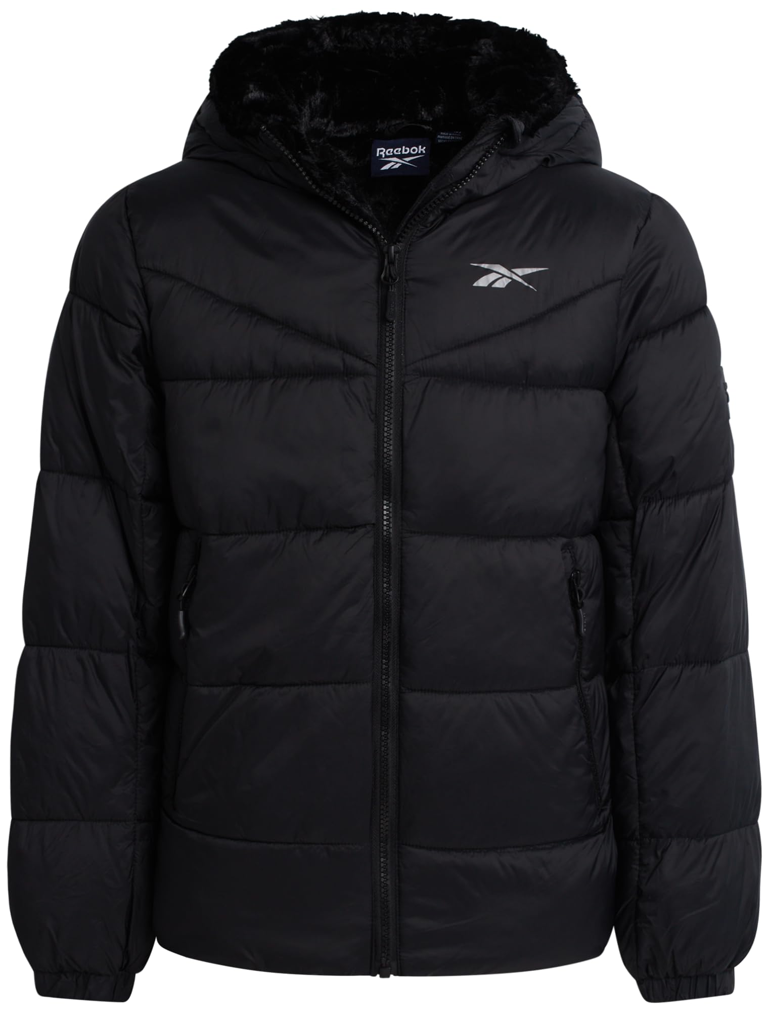 Reebok Girls Heavy Quilted Parka