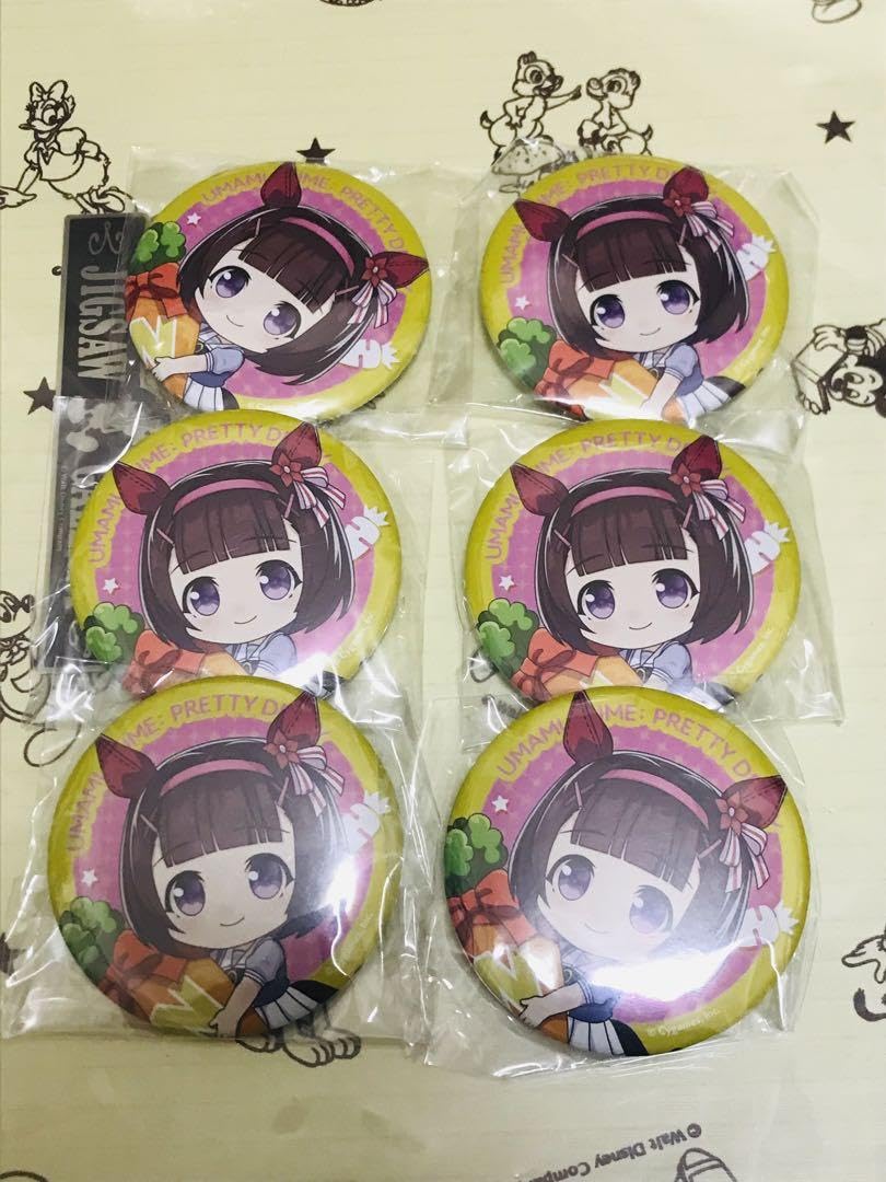 Amazon.co.jp: ウマ娘 むぎゅみに 缶バッジ ニシノフラワー 6点 : おもちゃ ウマ娘 ニシノフラワー 缶バッジ