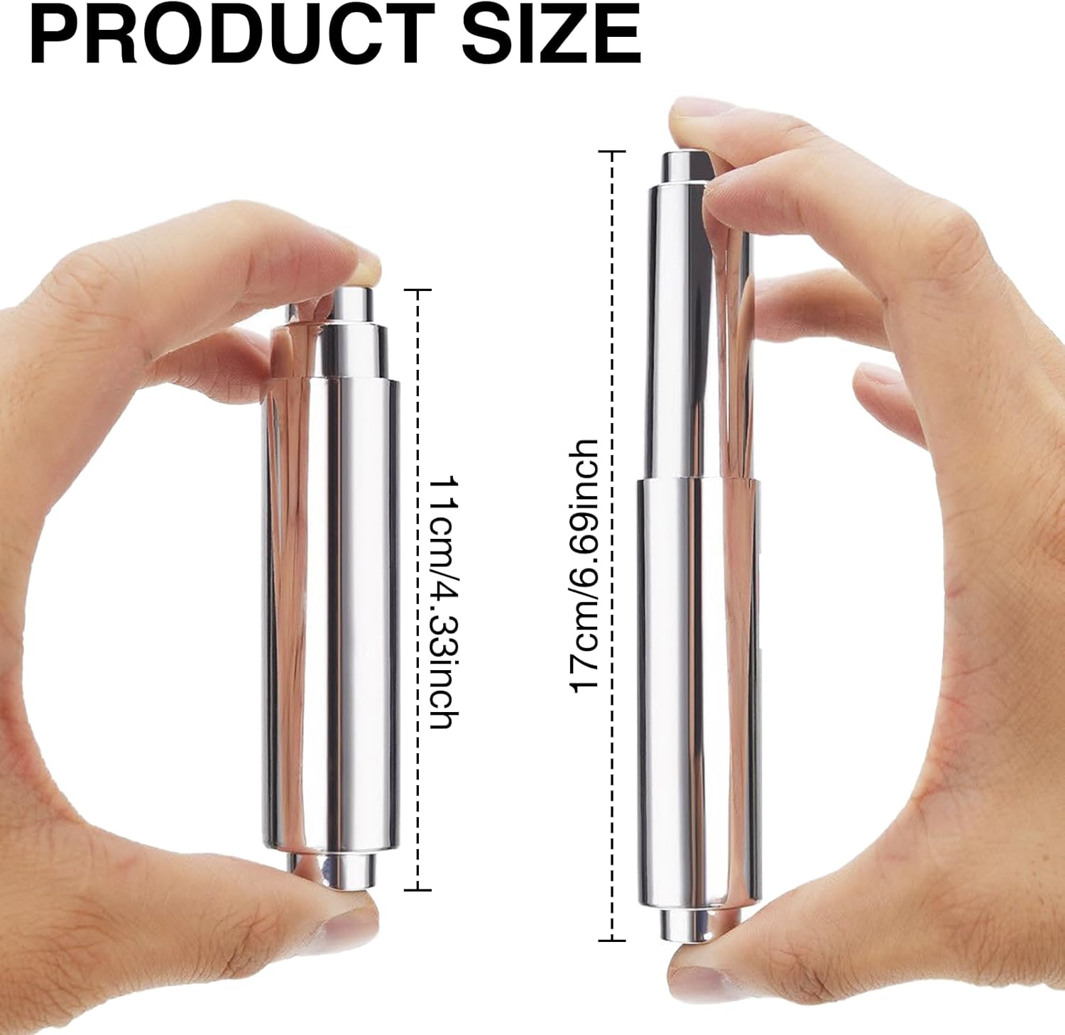 OQXEJPHFN 3 Pcs Toilet Paper Holder Replacement Roller, Toilet Paper Spring Rod, Toilet Paper Holder Spring Rod