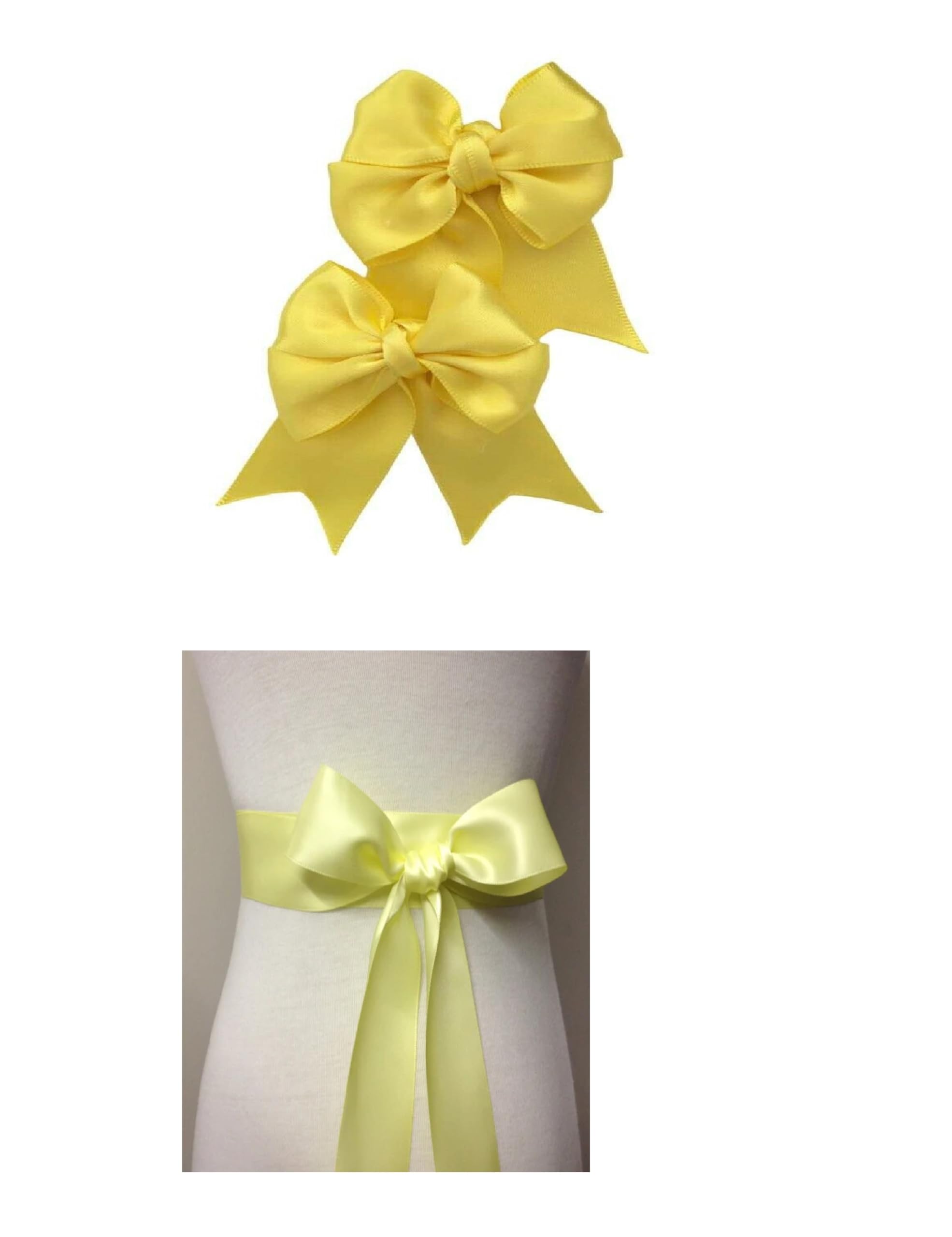 Double Sided Satin Ribbon 25mm x 10 Meters (Off White) for Gifts Wrap Sew Party, Decorations Events Dress Wedding Christmas Crafts, Bows Car, Balloons Hairs, DIY, Bouquets, Cake More — view 390