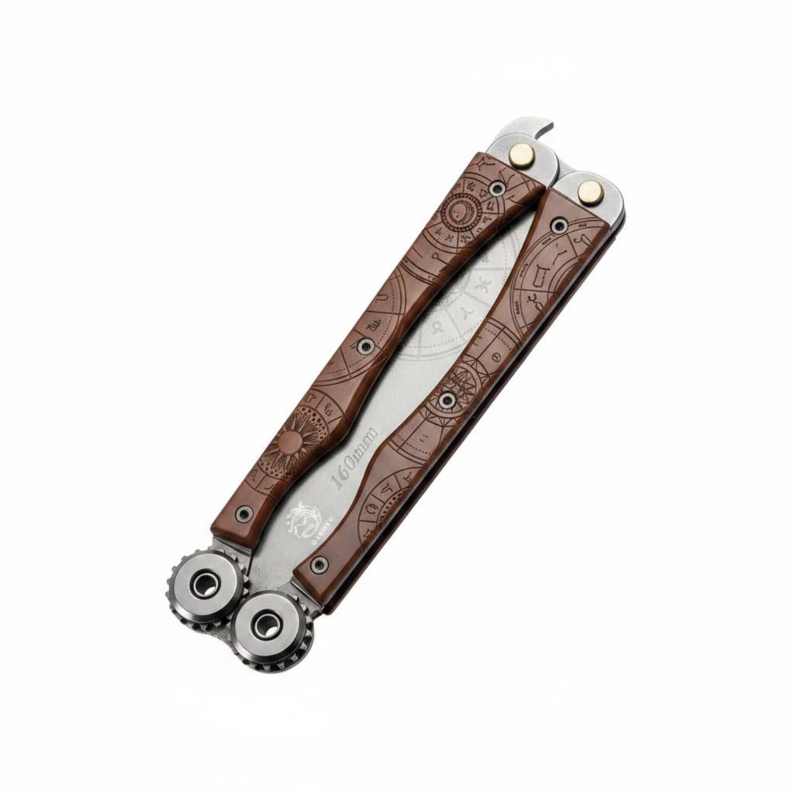 Doppelseitige Klappsäge scharfe Zähne faltbare Astsäge kompakt Klappsäge für Gartenliebhaber, 160mm