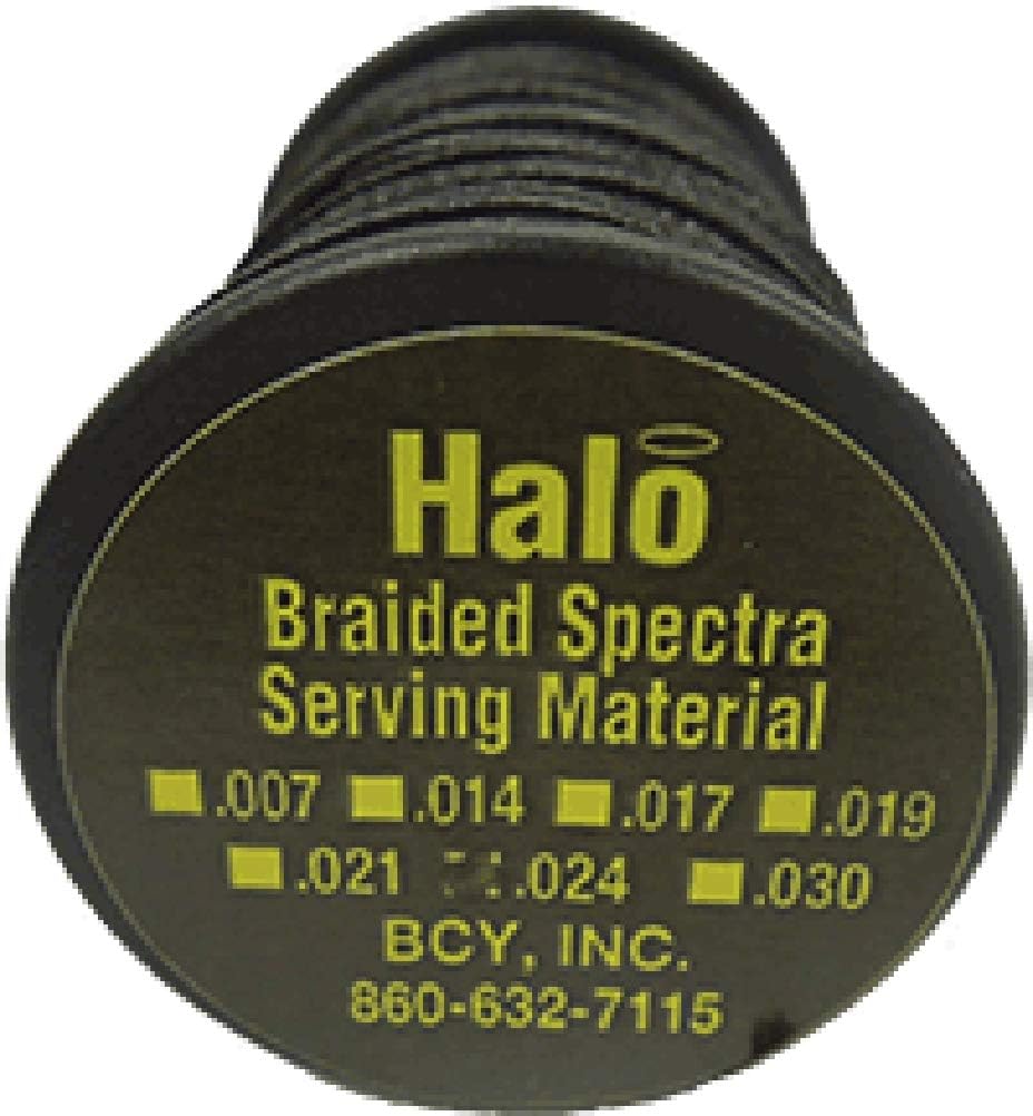 BCY Halo Serving Black .024 45 yds.