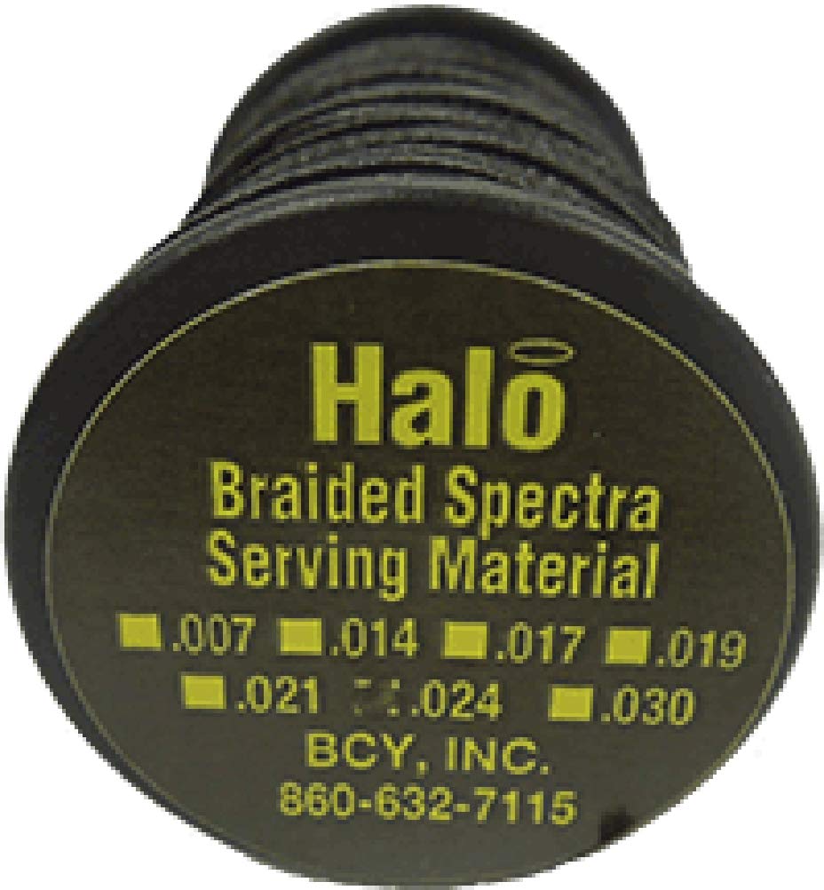 BCY Halo Serving Black .024 45 yds.