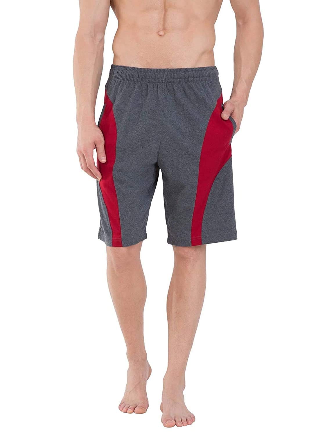 00ra with as logo Men Cotton Sports Shorts 4 Colors (Sizes M to 3XL)-picture-31