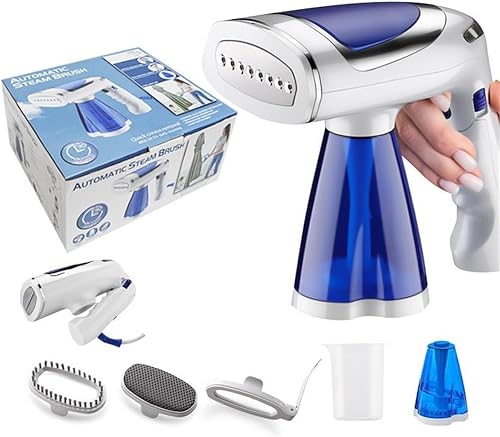 DAUTAI Rapid Heating Portable 2 in 1 Fabric Wrinkle Remover And Clothing Iron, Mini Handheld Clothing Steamer 800W, Clothing Steam Iron, for Home
