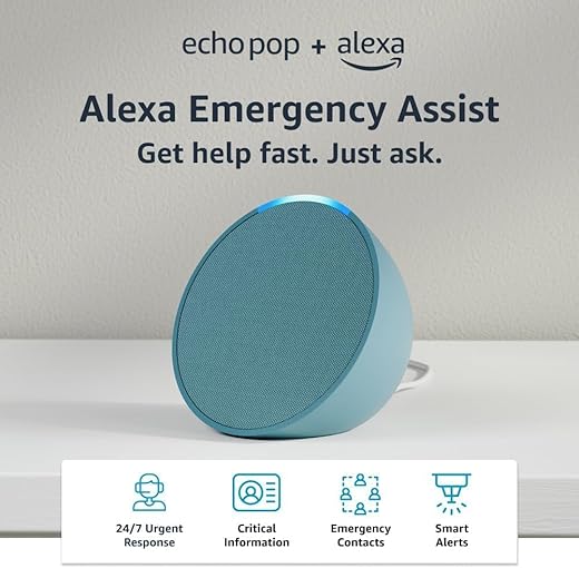 Amazon Echo Pop – Midnight Teal