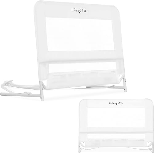 Dream On Me - Barandal de seguridad de malla blanco 15 pulgadas Dream On Me - Barandal de seguridad de malla blanco 15 pulgadas