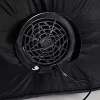 Vista 10 de Fraser Hill Farm Inflable de 8 pies con luces para fiestas de celebración, fiestas de cumpleaños, aniversarios e hitos inflables de 8 pies