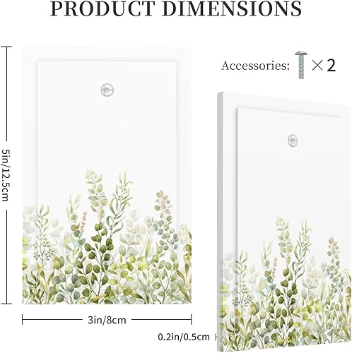 Vista 306 de Cubiertas decorativas de salida de estrella de mar playera, tablero de madera azul de concha de mar de 1 banda, decoración individual GFCI, placa