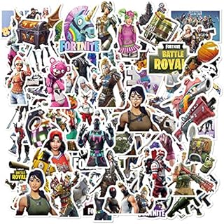 Serhuque 100pcs Gaming Stickers for Laptop Water Bottles Cups Phone Case Computer Desk Gaming Keyboard,Vinyl Waterproof Sticker for Kids Teens