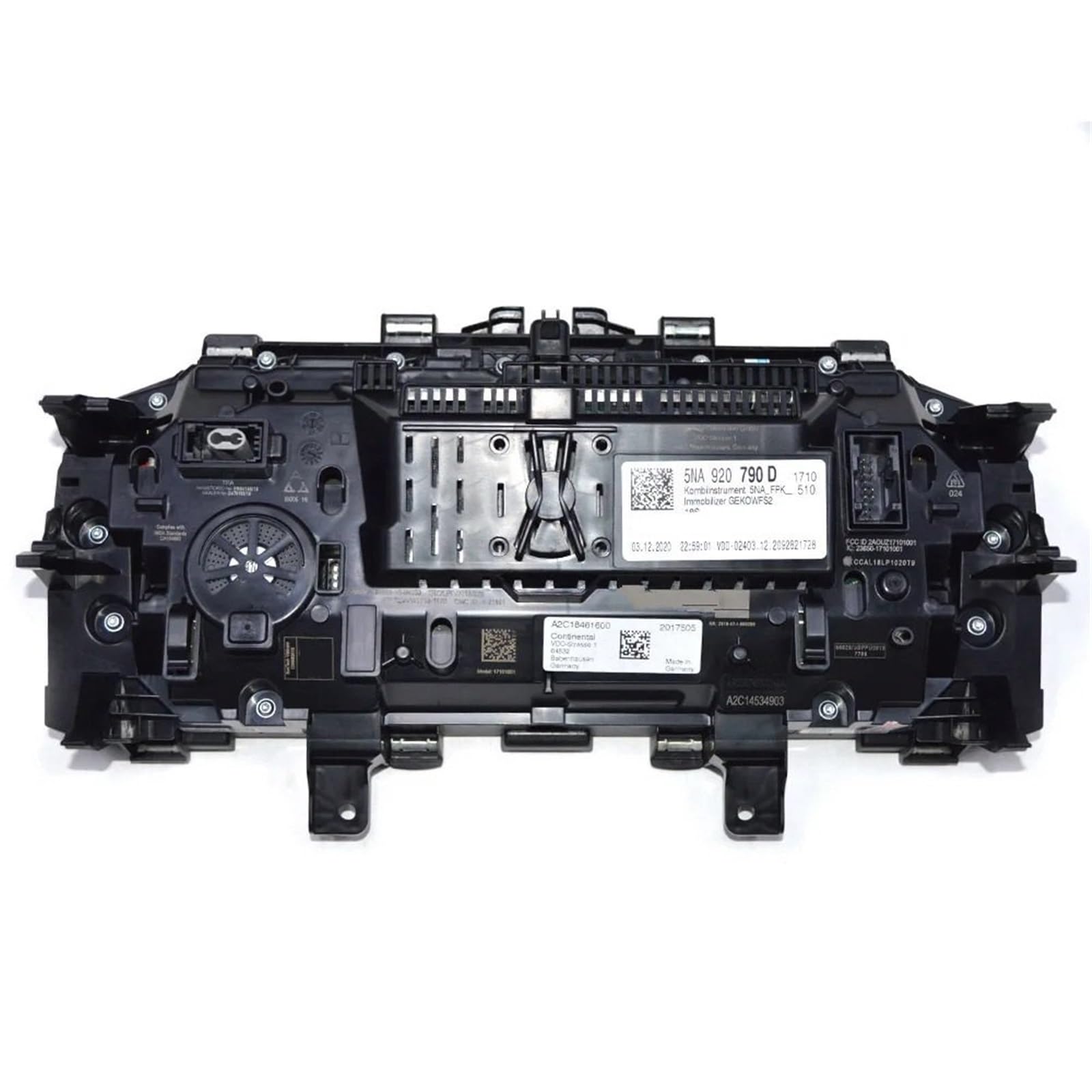 Tacómetro Compatible con MQB VW Tiguan MK2 Panel de instrumentos digital LCD Pantalla de cristal líquido Instrumento 5NA920790D 5NA 920 790 D
