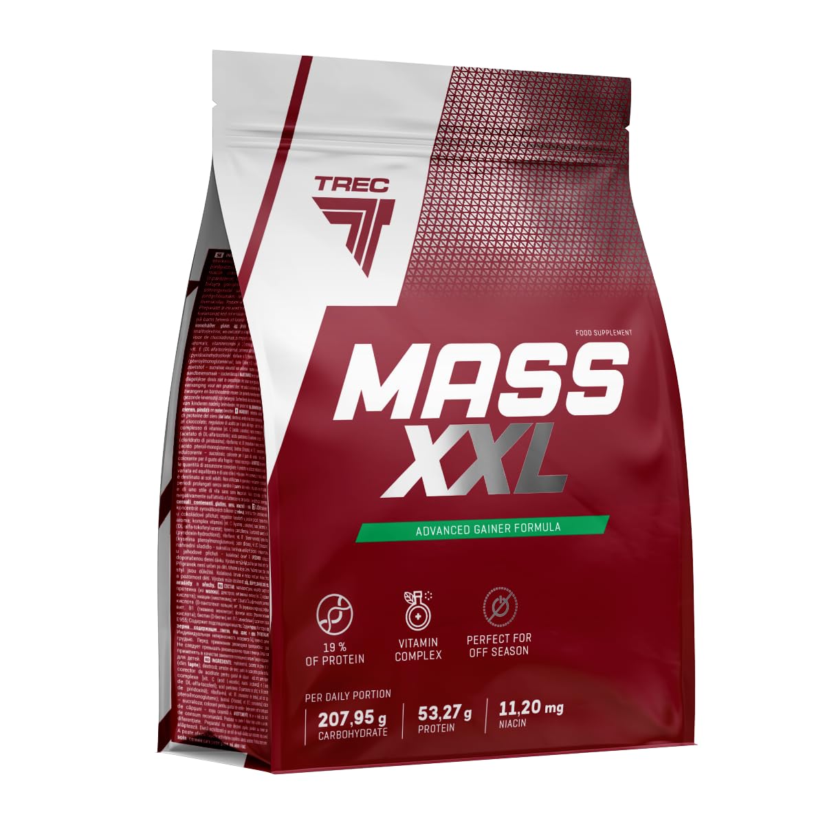 Trec NutritionMass XXL, Gain Compound – Flavour: Banana, 4.8 kg