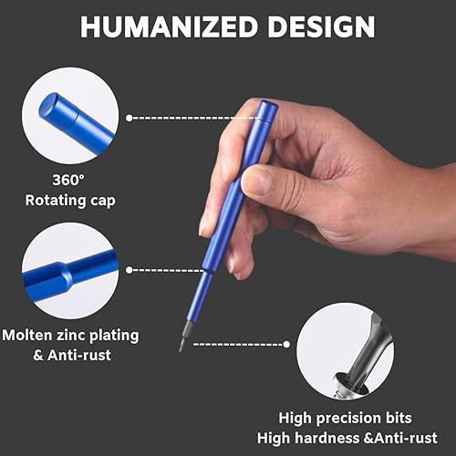 Miniatura 4 de Precision Mini Screwdriver Set, Compatible with iPhone, MacBook, Computer, Laptop, PC, Tablet, Phone, Glasses, Switch, Xbox, PS4, PS5, The Ultimate