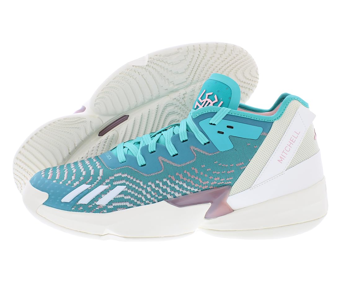 adidas D.O.N. Issue 4 Mens Shoes Size 15, Color: Wonder Mauve/Off White/Green