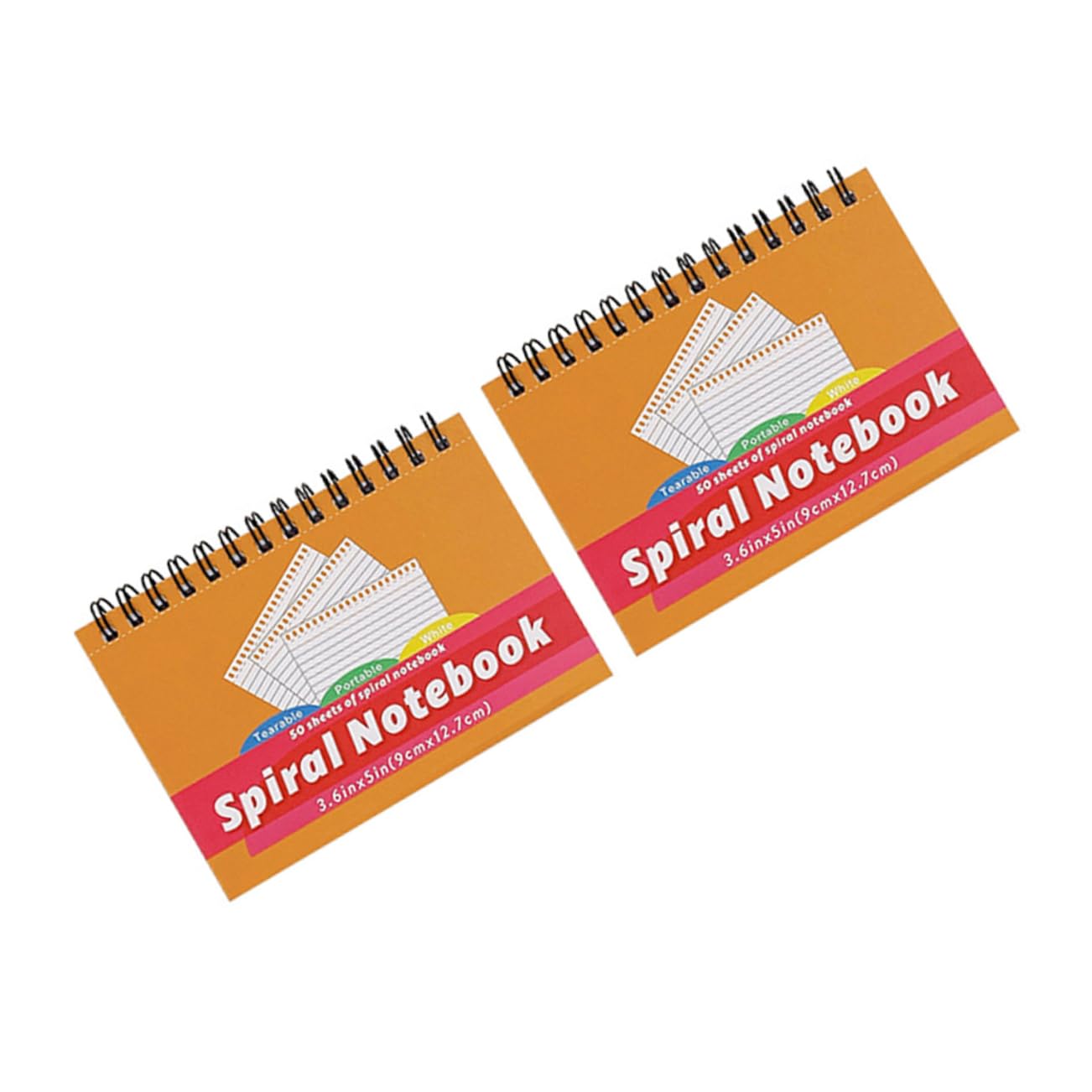 5 Pièces 2 notes autocollantes sur fiche cahier notes enseignant cahier de note the cahier journal Des cahiers cartes blanches blocs-notes pratiques blocs de planification Papier