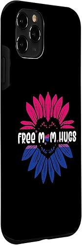Miniatura 3 de iPhone 11 Pro Bisexual Free Mom Hugs Sunflower Bi Pride Flag Lgbtq Mama Case