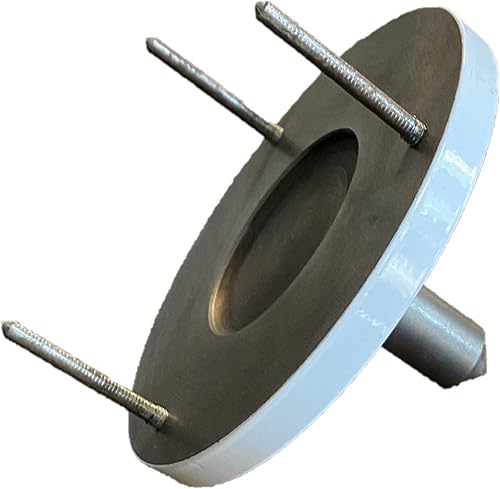 Miniatura 8 de Ateco 608REVOLVING Cake Decorating soporte, 11" Ronda, apto para uso alimentario de plástico Base & parte superior, #614 - base rectangular con