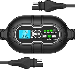 Allto Solar Intelligent 10A MPPT Solar Charge Controller,10 Amp 12 Volt Solar Panel Regulator with Digital LCD Display + Temp Sensor + Charging Level for 12 Volt Wet Gel AGM Lithium LiFePO4 Battery