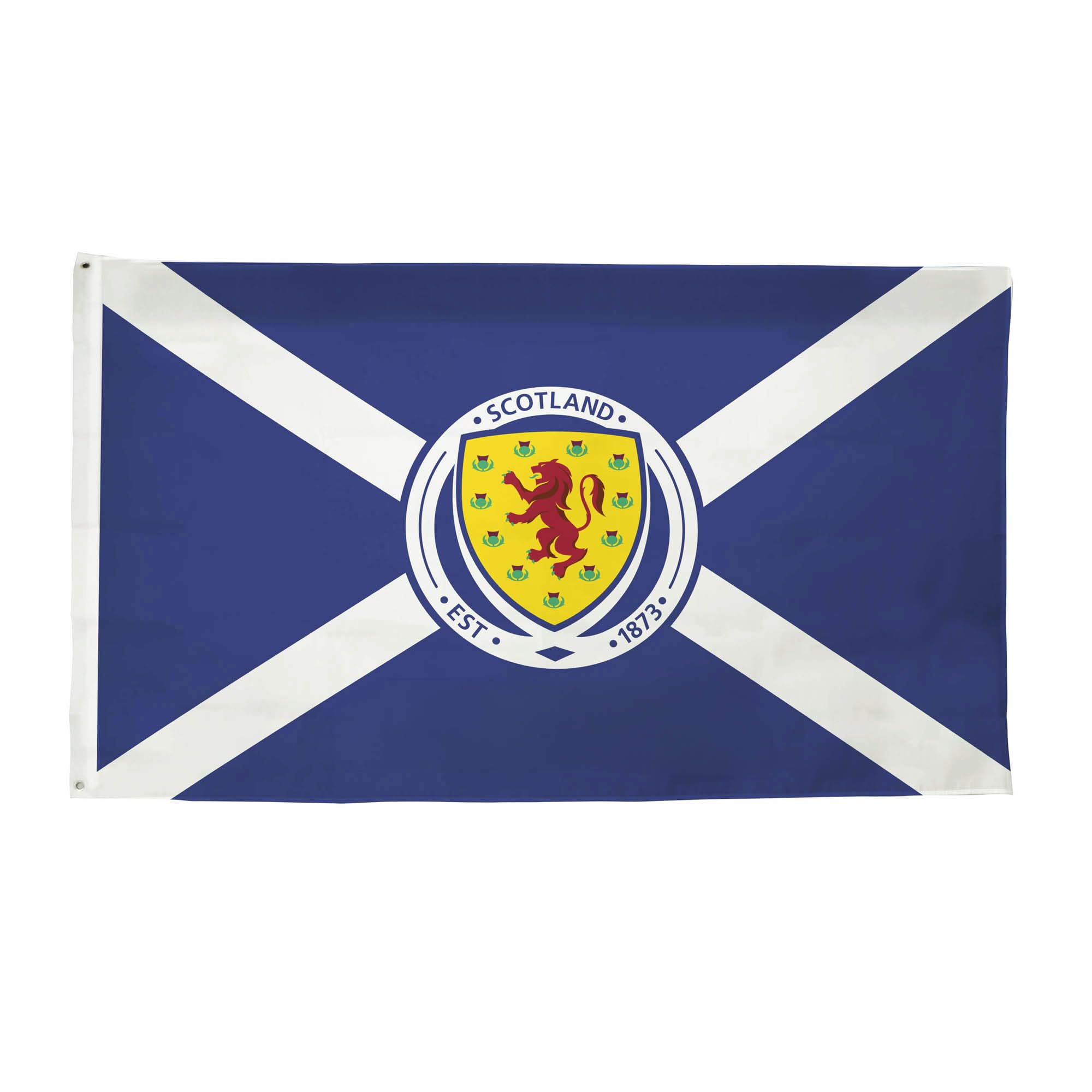 Team Men's Scotland Football Flag - Navy/White