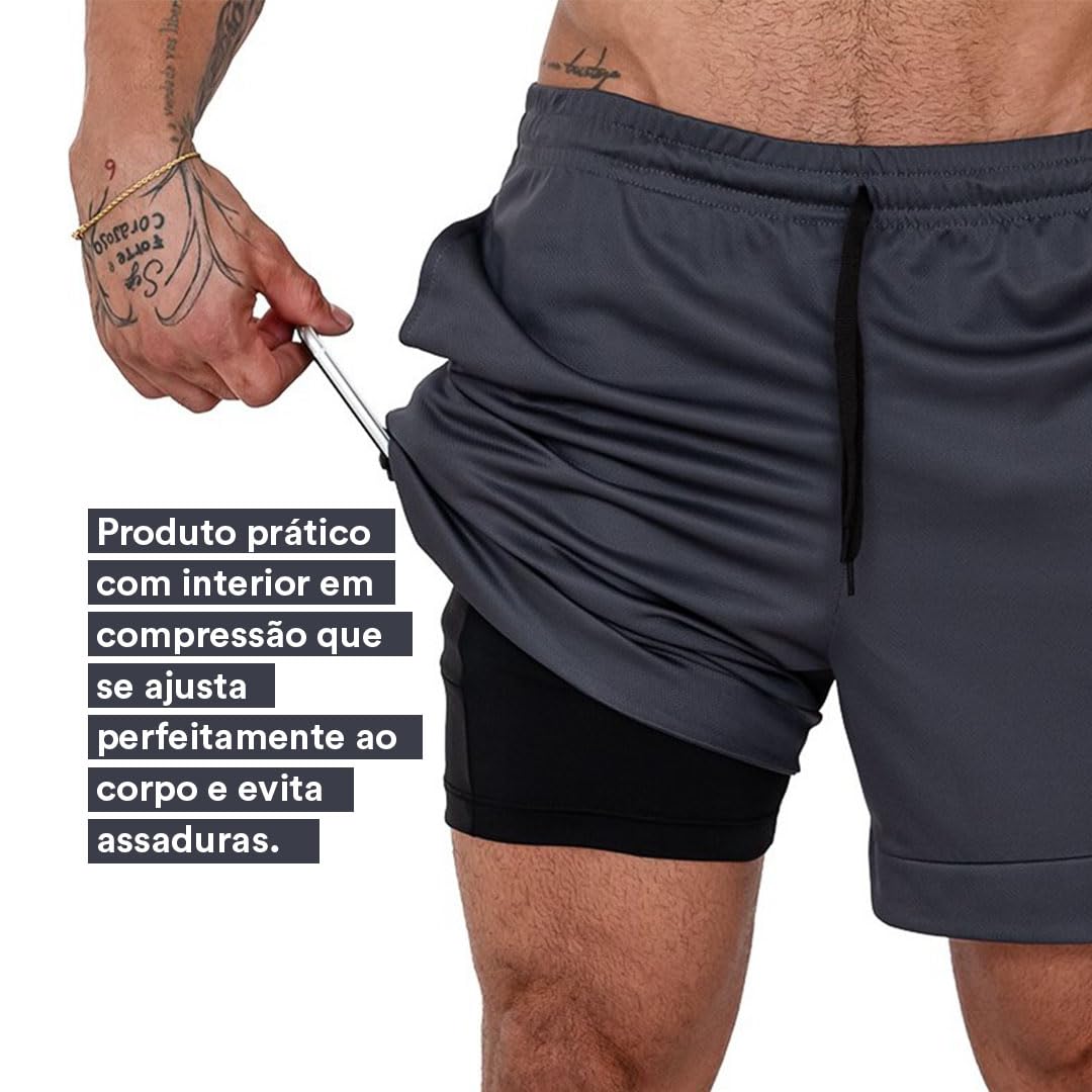 Kit 2 Shorts Duplo Masculino 2 em 1 Bermuda Dry Fit Treino Calção com Bolso Celular Academia Fitness Musculação CLICK MAGAZINE em promoção! Veja a oferta e mais achadinhos de Shorts & Bermudas 6 Hoje é o melhor dia para comprar Kit 2 Shorts Duplo Masculino 2 em 1 Bermuda Dry Fit Treino Calção com Bolso Celular Academia Fitness Musculação CLICK MAGAZINE com aquele preço maroto! Promoção! Aproveite a oferta! 6