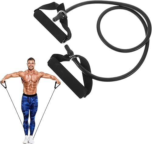 Bandas de resistencia para entrenar mujeres y hombres, bandas elásticas de entrenamiento para ejercicio fisioterapia con asas