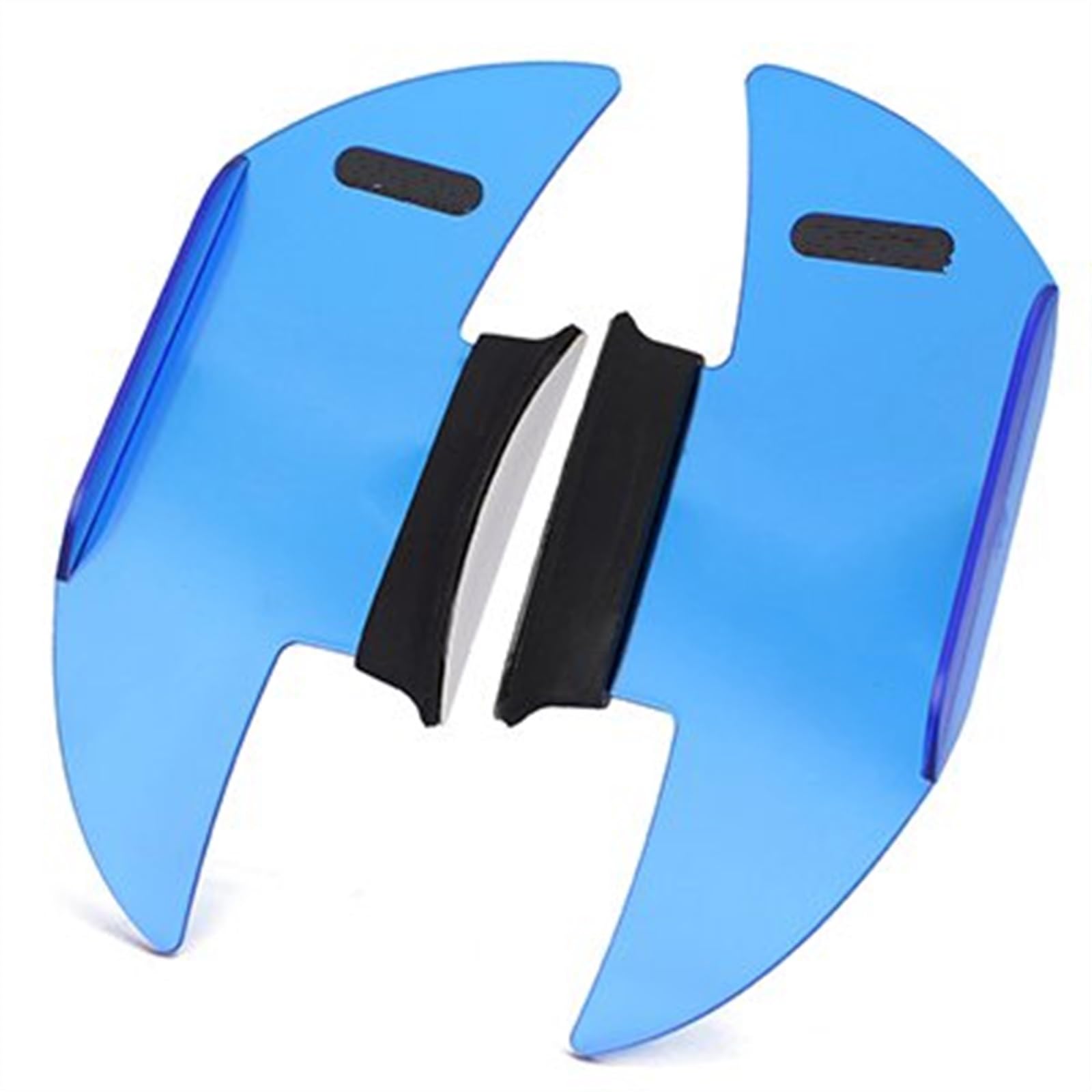 Cowl part Front Fairing Aerodynamic Winglets Side Spoilers Decorative Dynamic Wing Kit For KAWASAKI For NINJA250 300 400 650 ZX6R ZX10R For Ninja 1000SX(Blue)