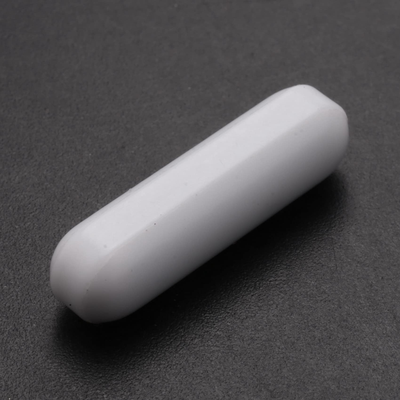 Barres D'Agitation Magnétique PTFE - Lot De 5 - 30mm - Blanc - Pour Labo, Chimie, Homebrew - Résistantes Acides