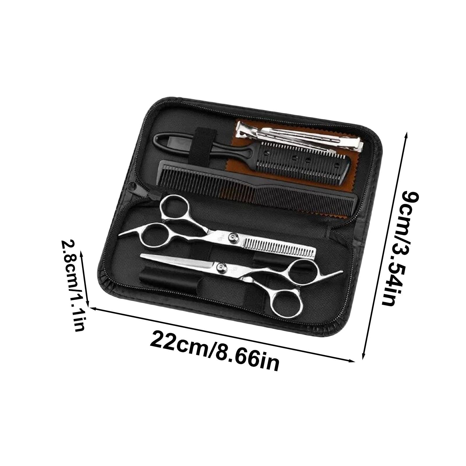 Amazon.co.jp: Kezvmhy 理髪ツールセット、ヘアカットはさみはさみ