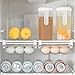Fridge Egg Drawer Organizer Holder Trays for Refrigerator Egg Container (1 Pack)