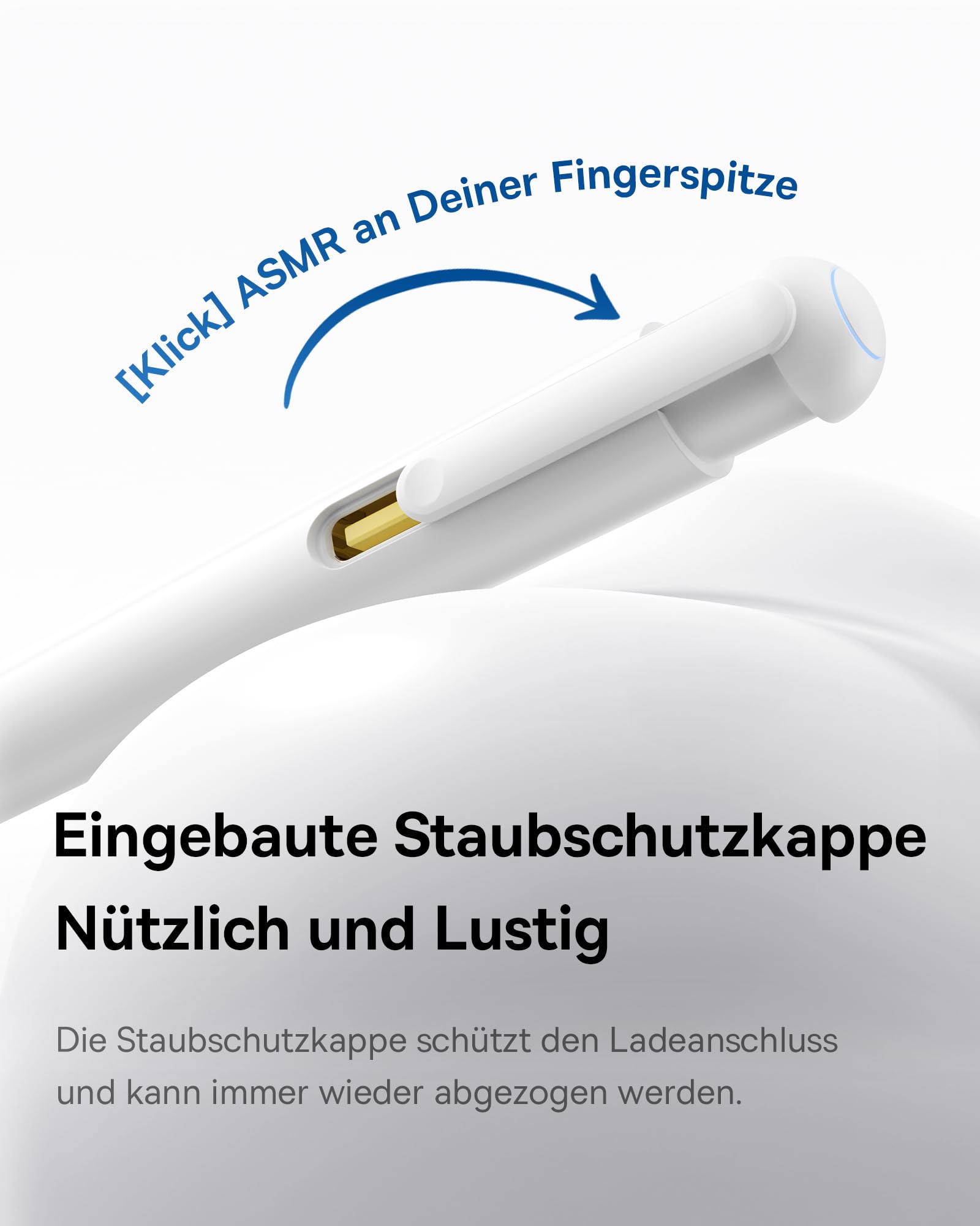 Baseus Stift für iPad 2018-2025, 17H Akkulaufzeit, Palm Rejection