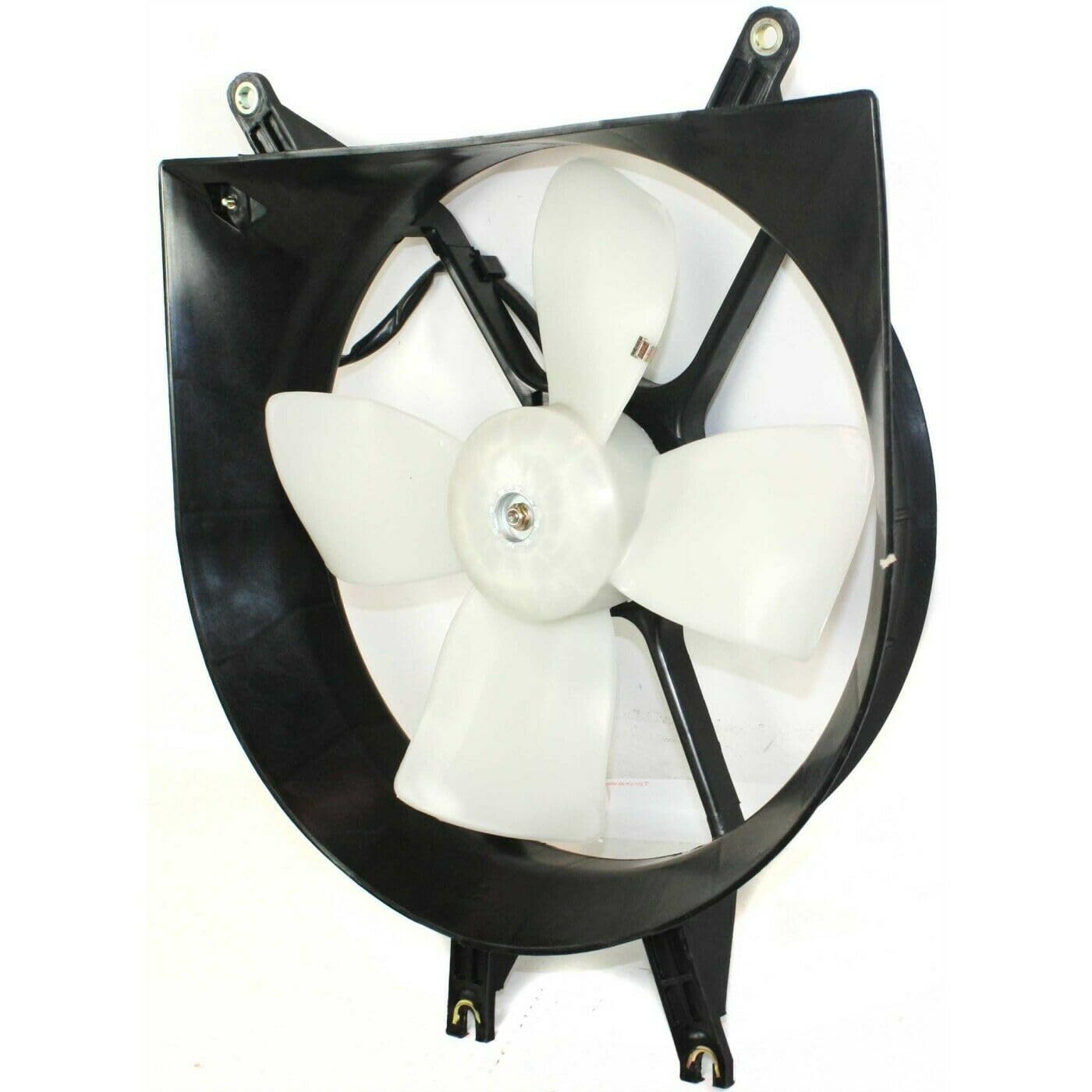 BURANIFUSION Radiator Cooling Fan Right Passenger Side Assembly for Honda for Civic 1.5L 1992-1995 & 1.6L 1992-1998 for Civic del Sol 1.5L 1993-1995 & 1.6L 1993-1997 9596385 HO3115102 WEF0197