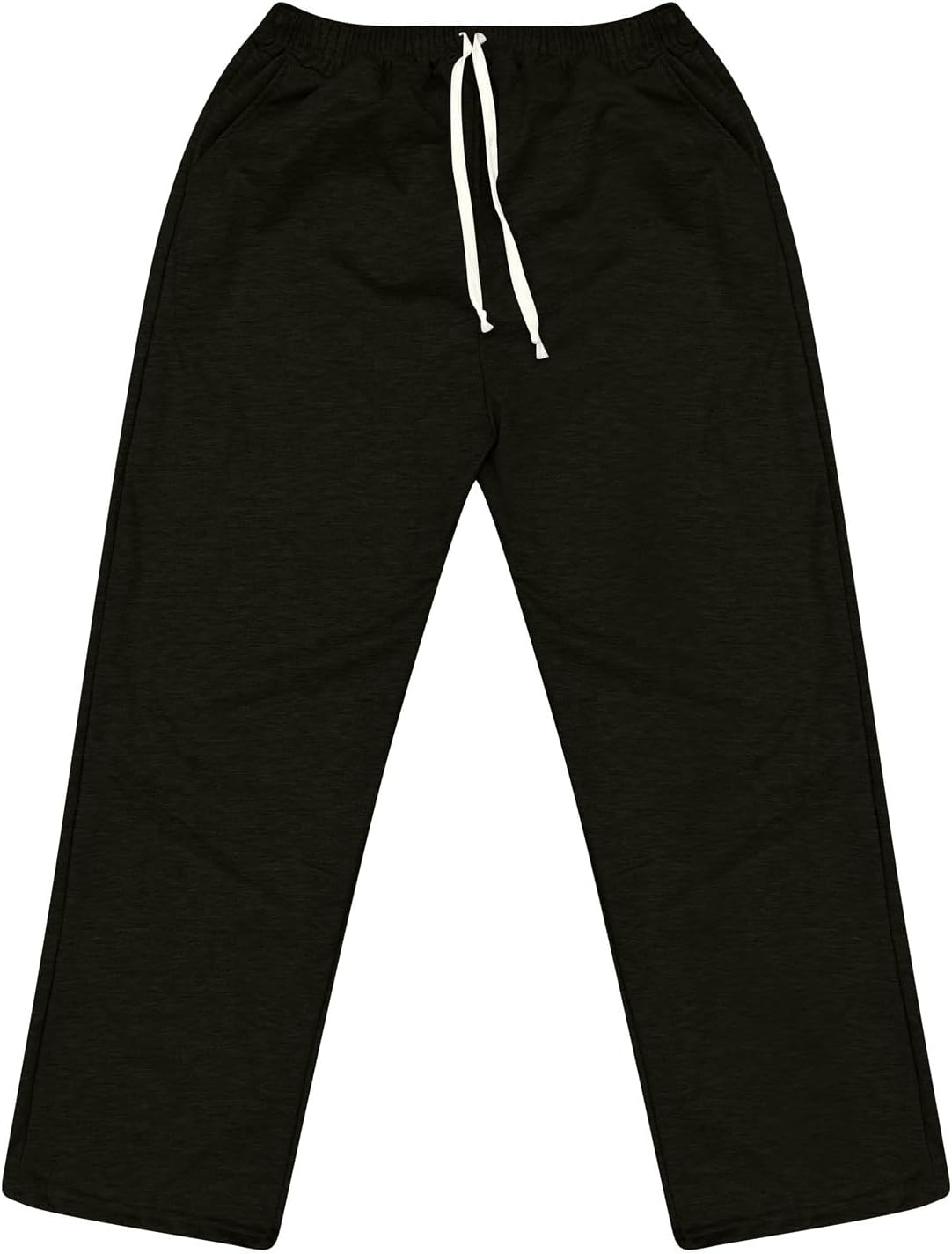Women's Baggy Tall Wide Leg Sweatpants Sports Comfy Loose Fitting Open Bottom Joggers Casual Running Athletic Fleece