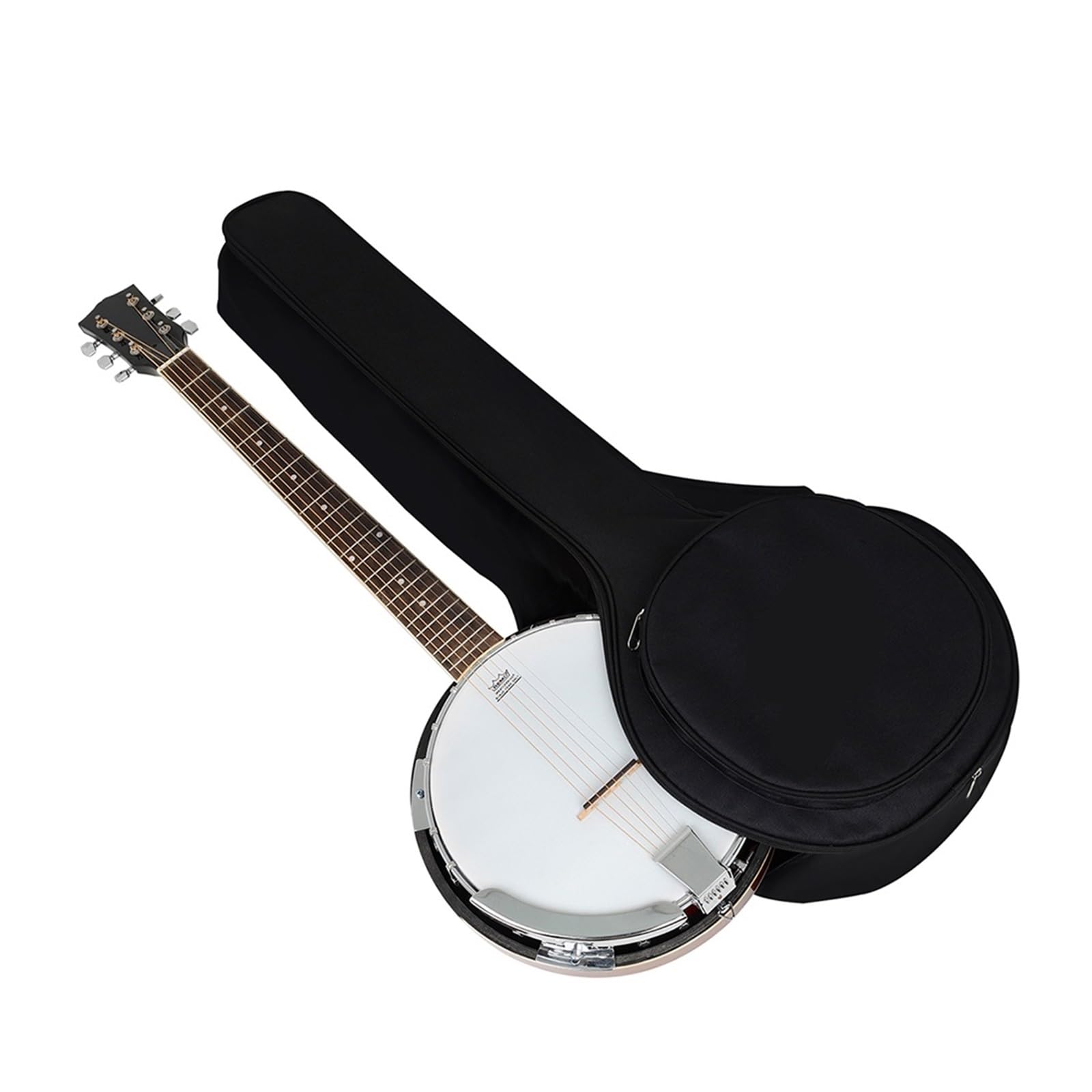 Estuche Banjo 5 Cuerdas Negro Impermeable Oxford Portátil | Mochila Oxford impermeable negra, bolso banjo portátil