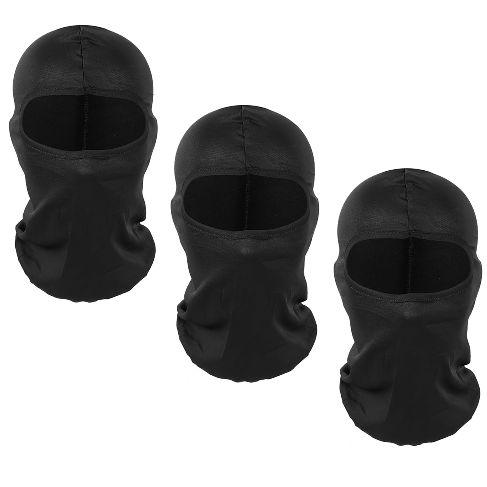 Balaclava Ski Mask Motorcycle UV Protector Scarf Summer Cooling Neck Gaiter Balaclavas Breathable Full Face Cover 3 Pieces