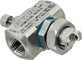 EXAIR EB1030SS Atomizing Nozzle, 14.0 GPH Maximum Flow Rate, 53.0 LPH Max